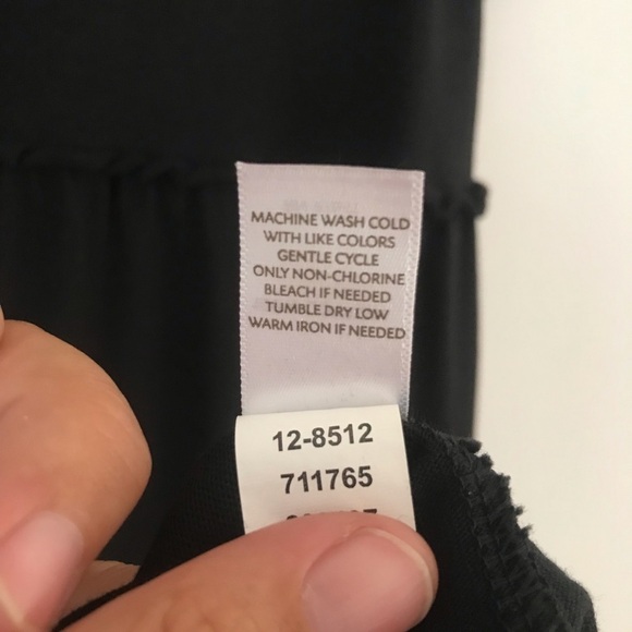 J. Jill Black Lightweight Maxi Dress - Picture 8 of 8